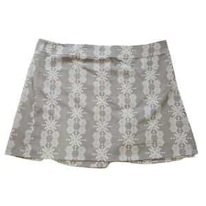 Ripskirt Hawaii Size XL Boho Lei Floral Gray Adjustable Lotta Leg Summer Skirt